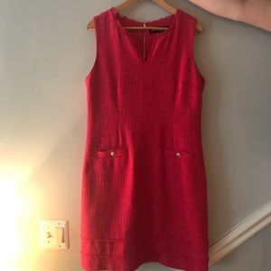 Pink Tweed Dress Karl Lagerfeld